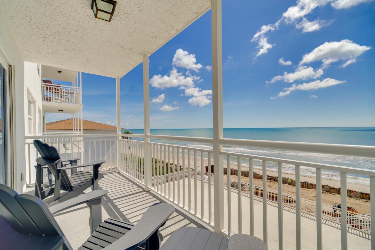Oceanfront Satellite Beach Condo With Balcony, Views Kültér fotó