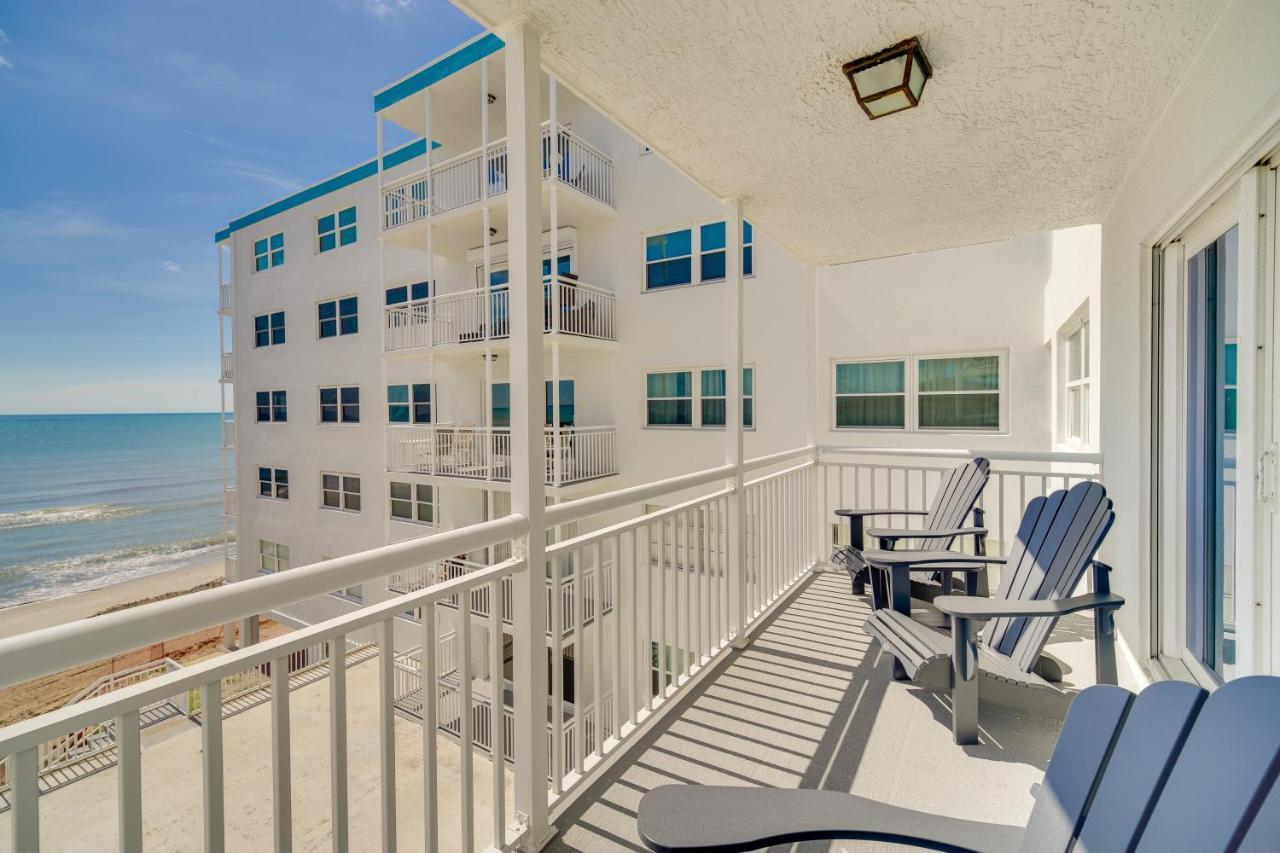 Oceanfront Satellite Beach Condo With Balcony, Views Kültér fotó