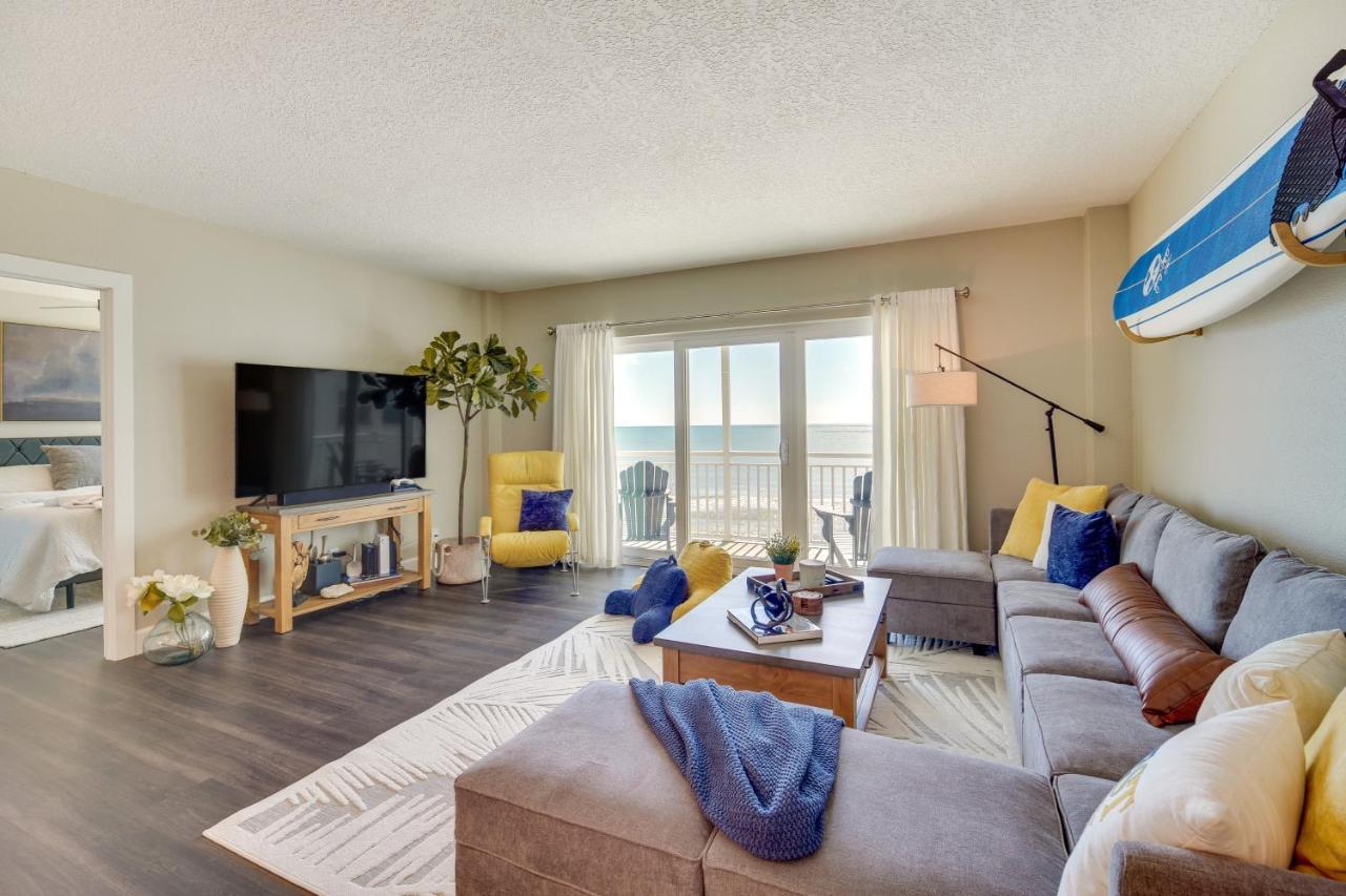 Oceanfront Satellite Beach Condo With Balcony, Views Kültér fotó