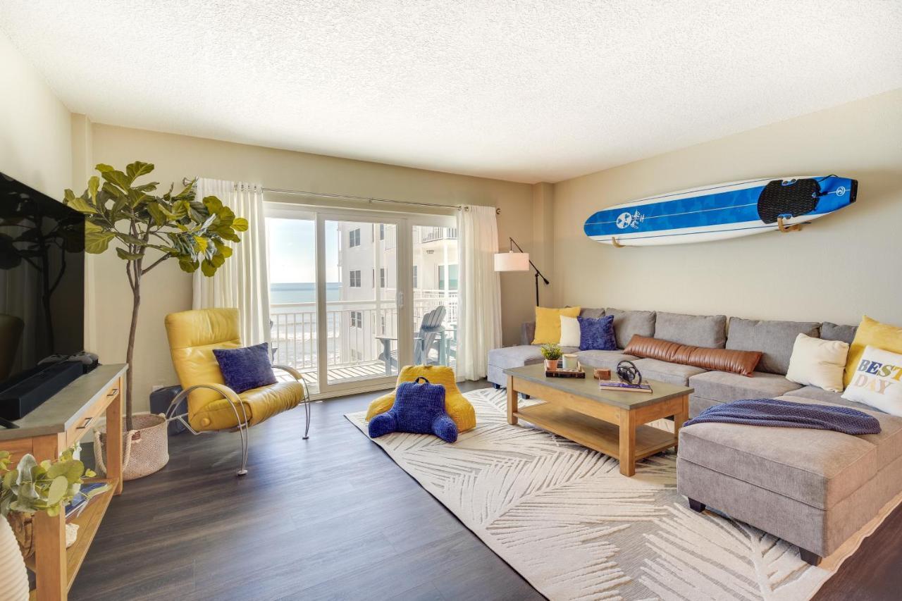 Oceanfront Satellite Beach Condo With Balcony, Views Kültér fotó